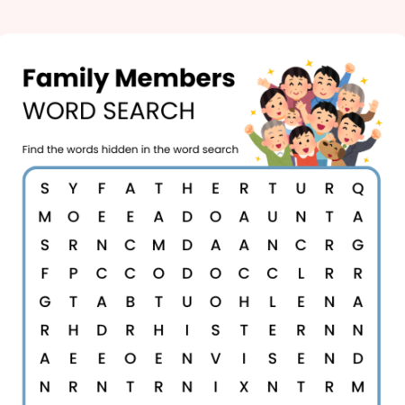 family-members-worksheet-ukg-english
