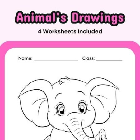 drawing-animals-worksheet-lkg