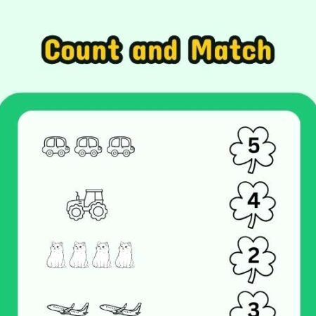 count-and-match-nursery-worksheet
