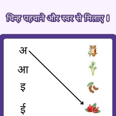 look-match-hindi-swar-worksheet-nursery