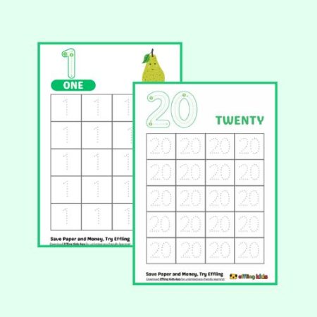 number-tracing-1-to-20-worksheet-nursery