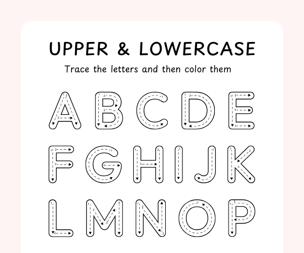 Upper & Lowercase A to Z