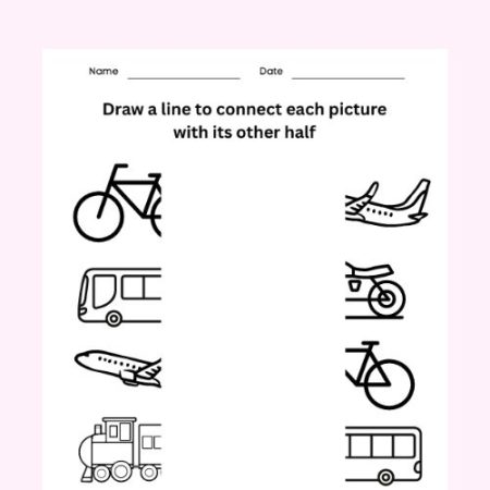 picture-halves-worksheets